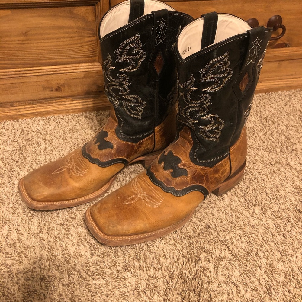 Men’s JB Dillon Cowboy Boots Size 11 1/2